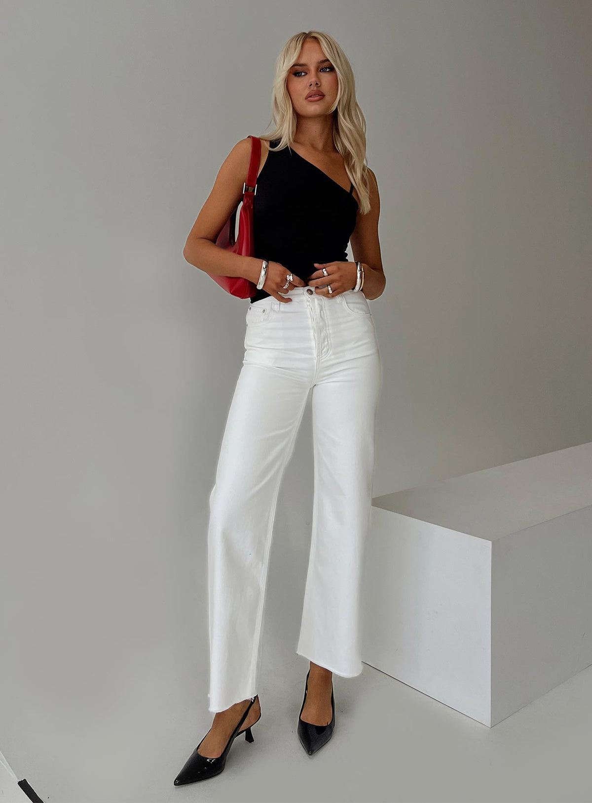 Fawcett Jeans White
