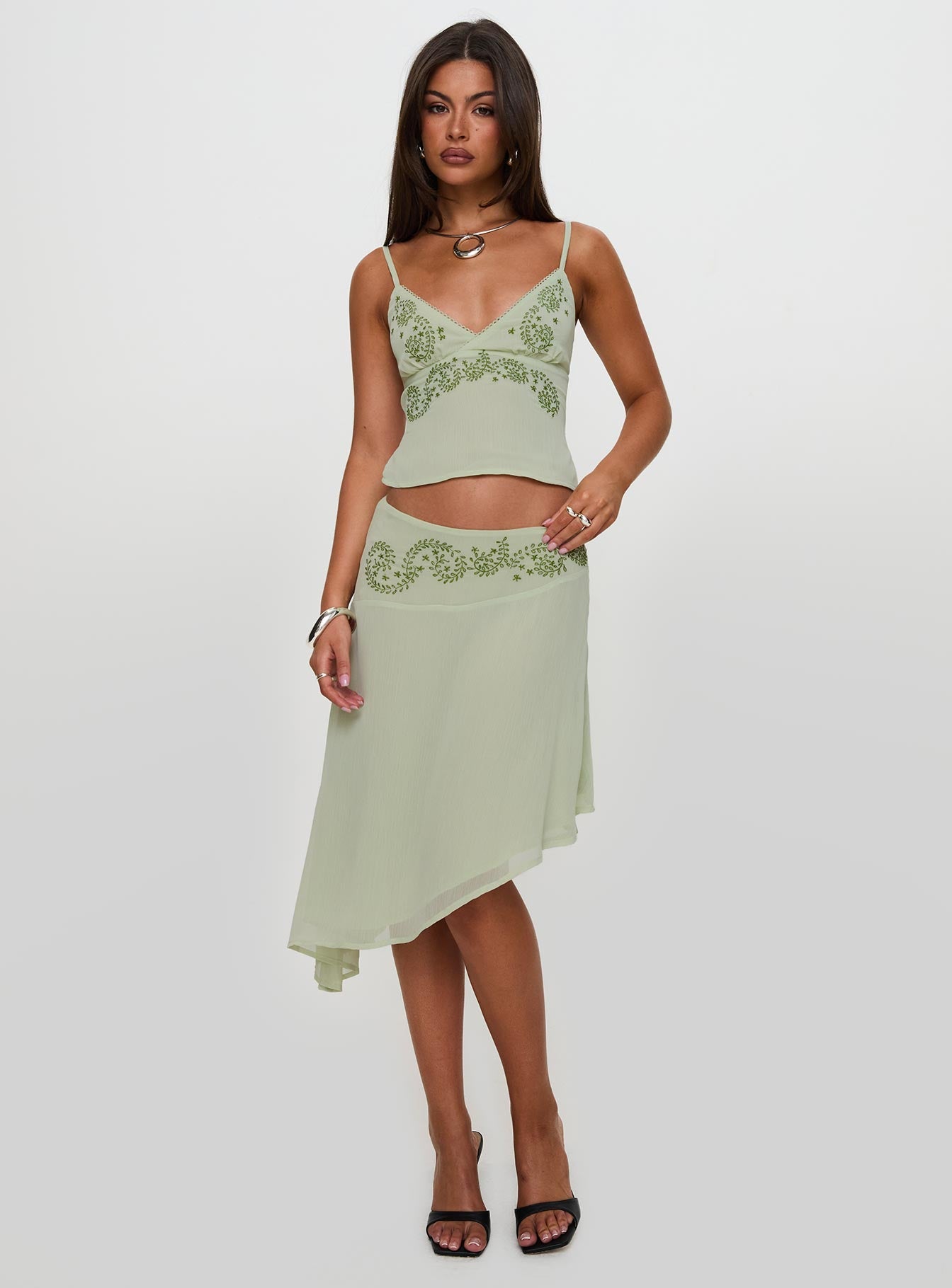 Pappilion Top Sage Petite