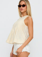 Lavish Life Top Beige