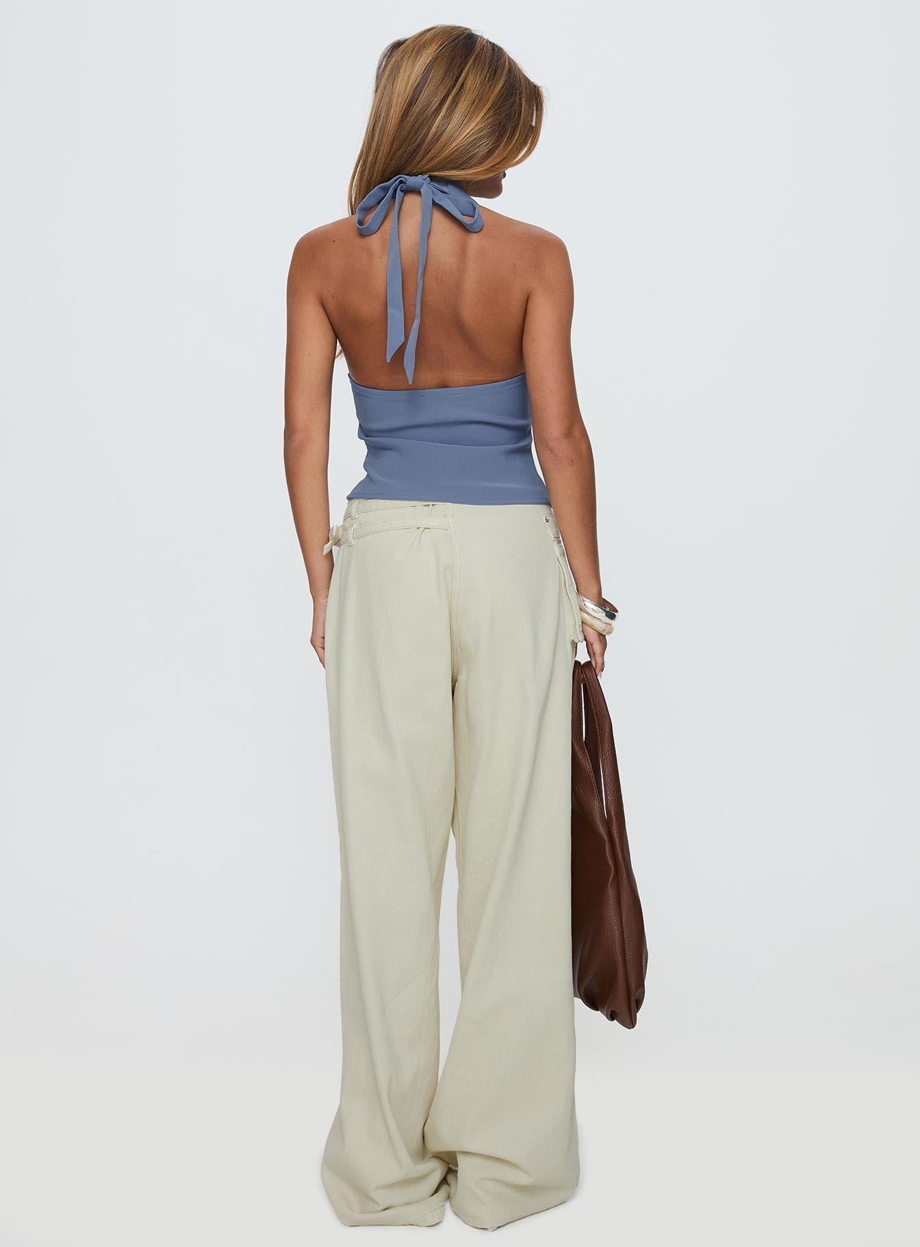 Paltrow Cargo Jeans Cream